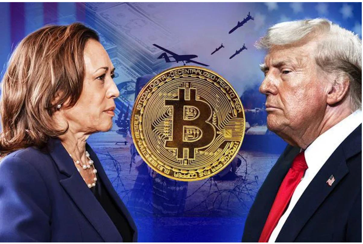Cryptocurrencies at the Center of the US Presidential Race: Trump vs Harris