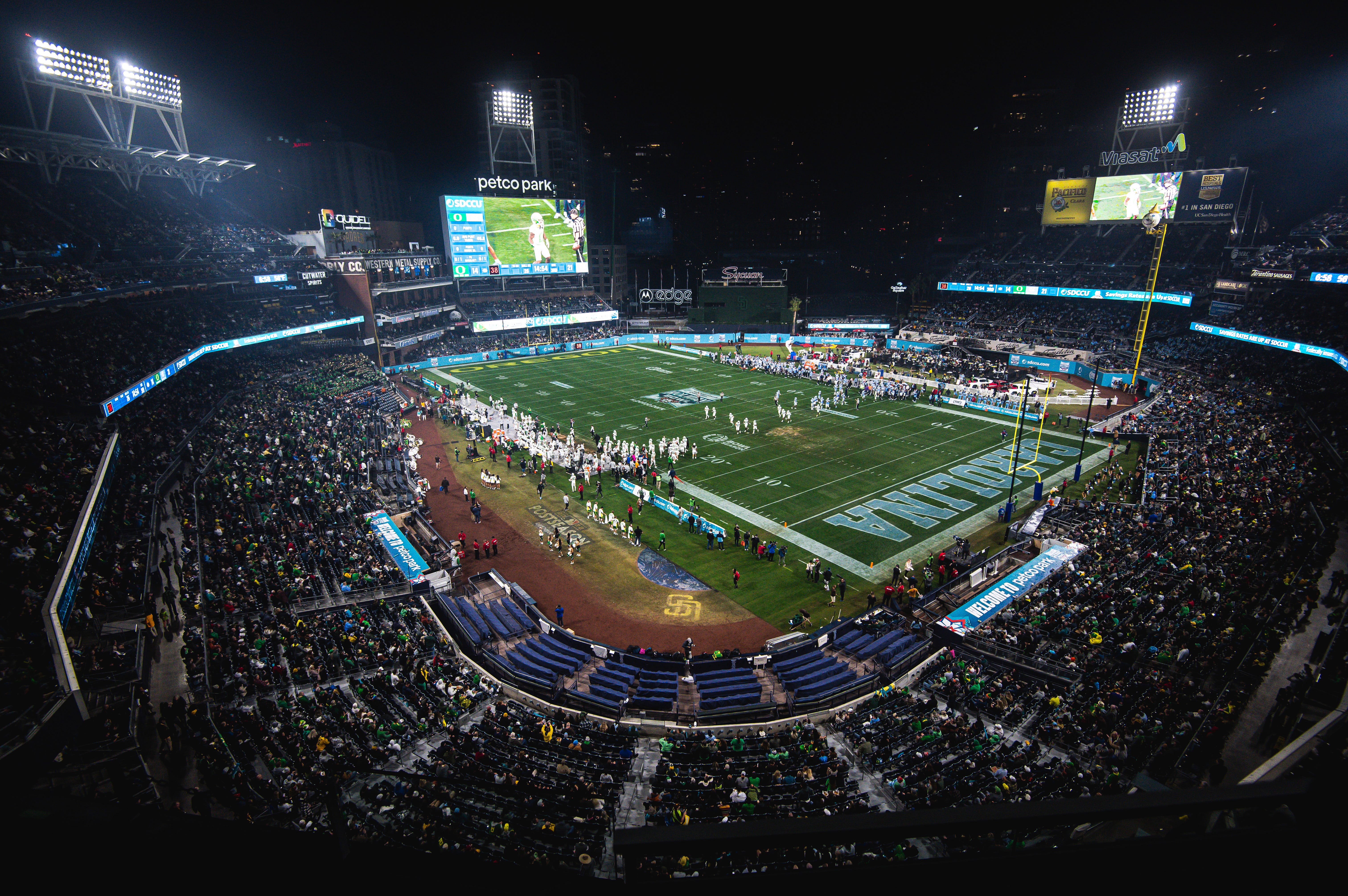 Carolina To Take On Oregon In SDCCU Holiday Bowl - University of