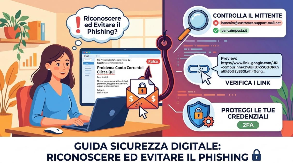 Phishing: riconoscerlo per evitarlo