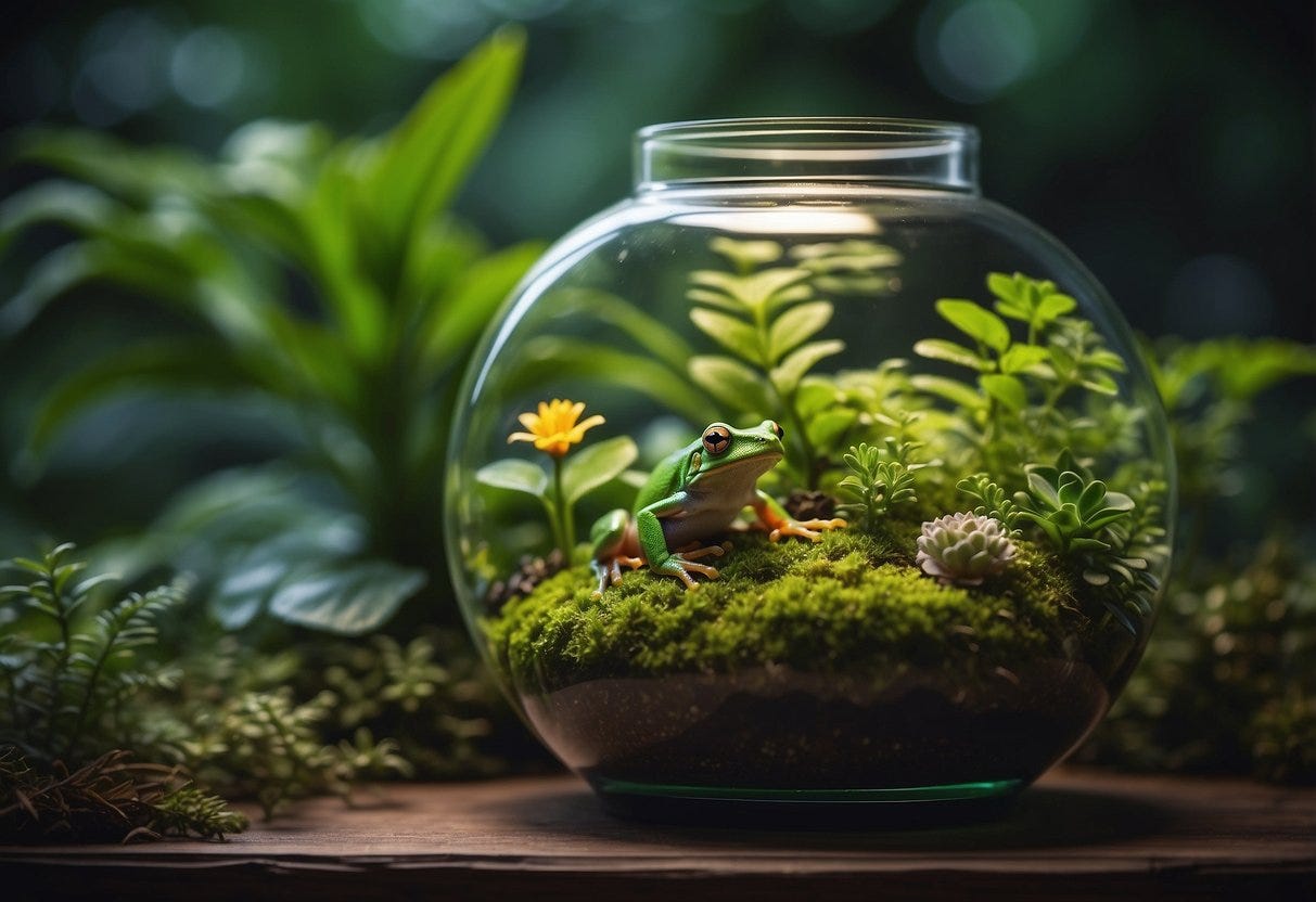 25 Inspiring Tree Frog Terrarium Ideas to Spark Creativity