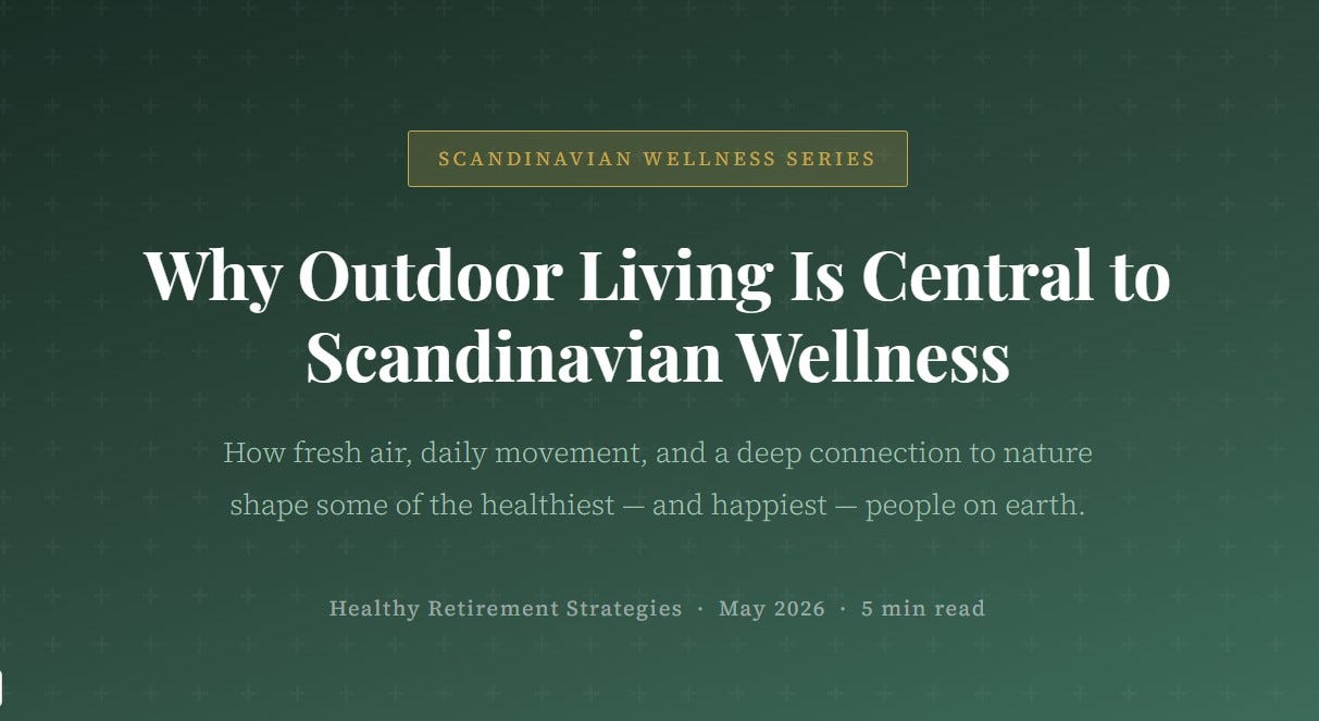 Why Outdoor Living is Central to Scandinavian Wellness