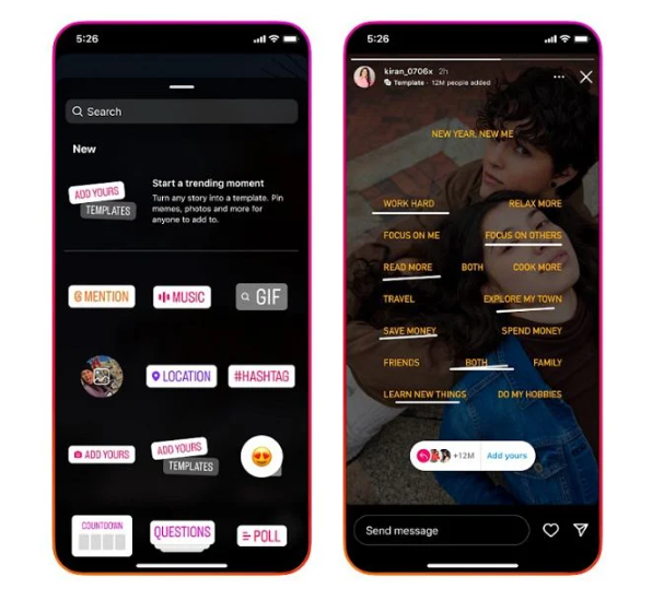 Instagram Stories gets 'Add Yours' template. What is it & how it