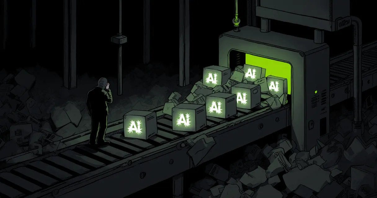 AI recycling the same content over and over.