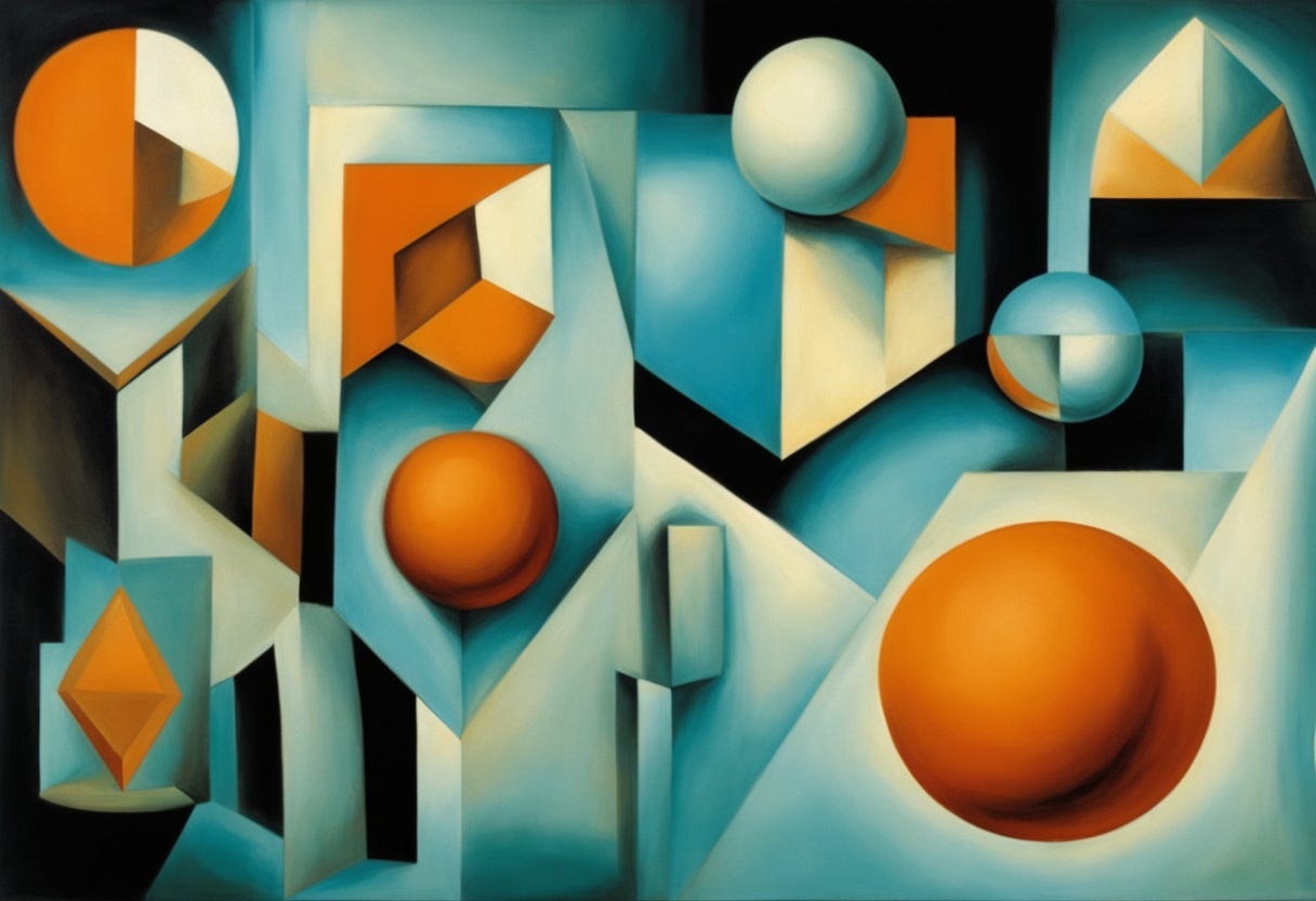 Digital art, ‘Honeybee Cubistic Laws”, 2026. ELGNART