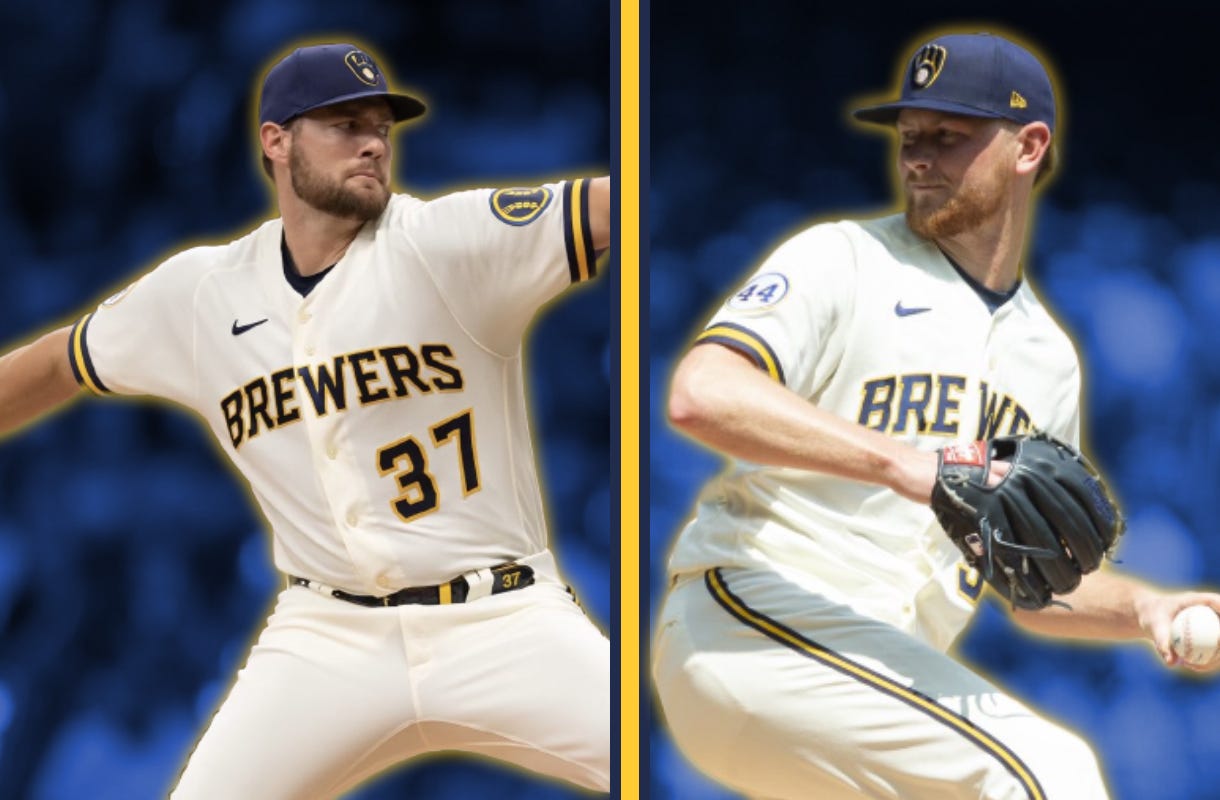 Graphic adapted from images via @brewers on Twitter