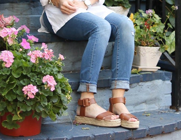 Audrina on sale flatform espadrille