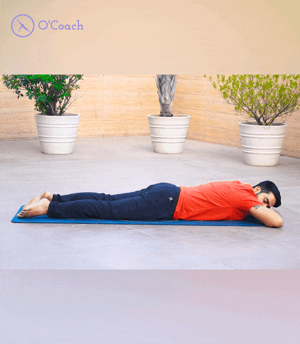 Cobra Pose Stretch Variation — Strengthen your lower back!, by O'Coach