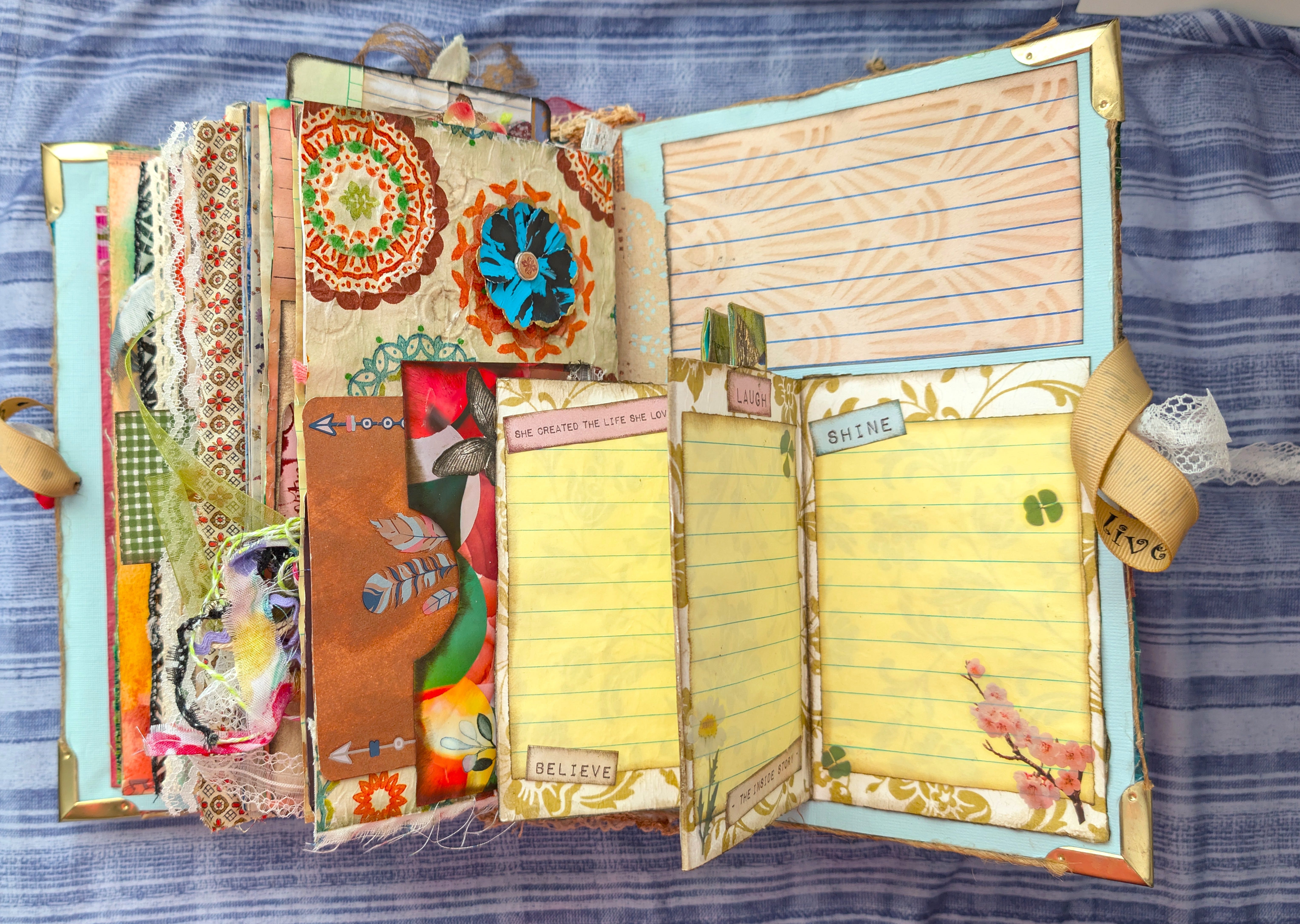 My Latest Junk Journal. It only took a year to make. :0) | by