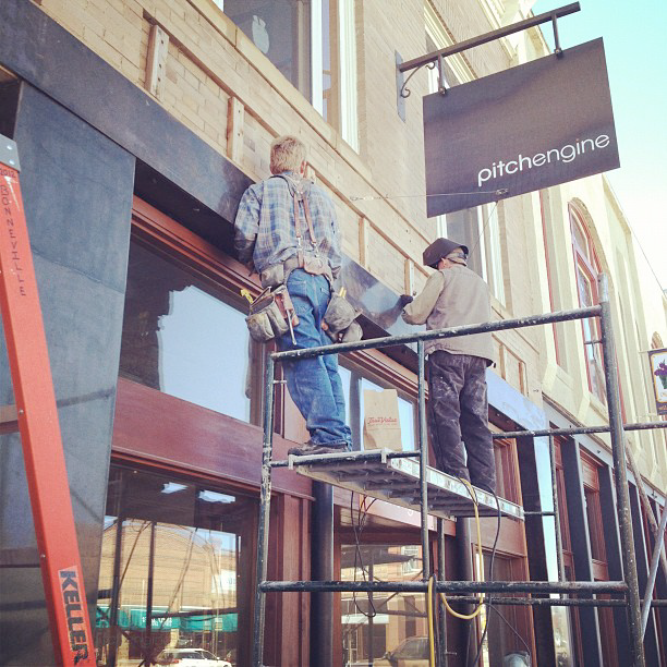 PitchEngine office