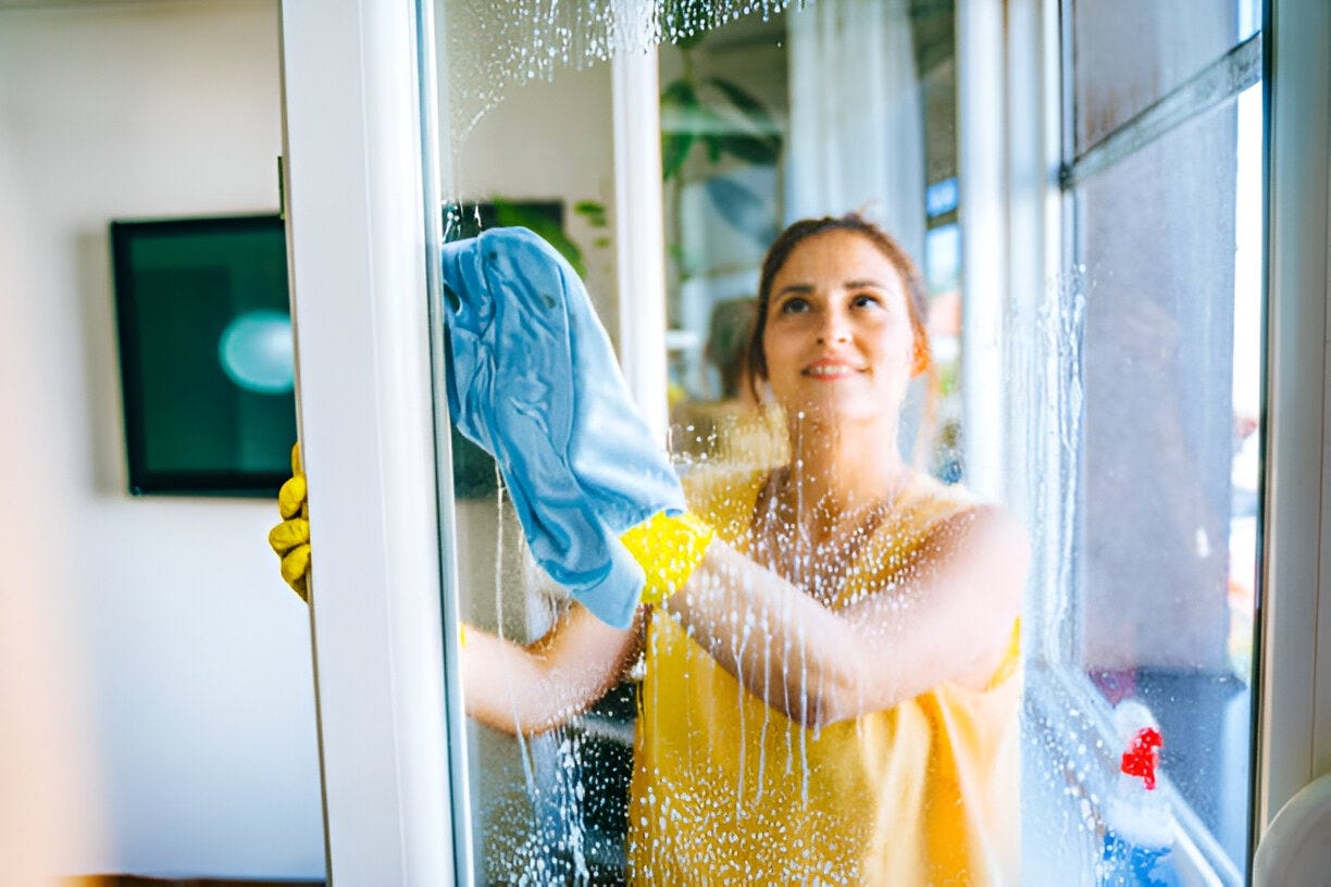 Avoid respiratory issues with professional window cleaning in Cobham.