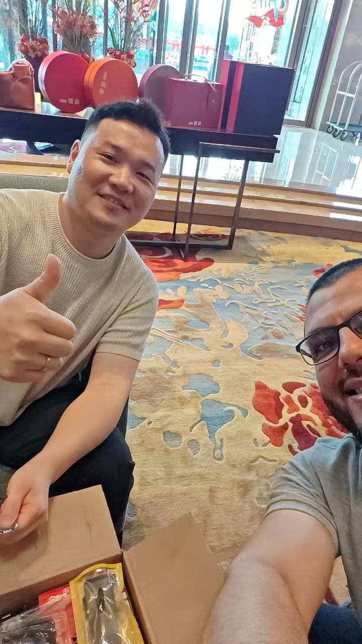 We found each other and meet up