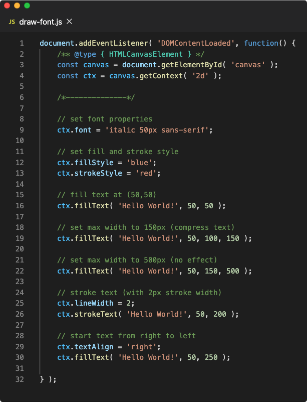 A basic introduction to Canvas API to draw 2D/3D graphics on Web | by Uday  Hiwarale | JsPoint | Medium