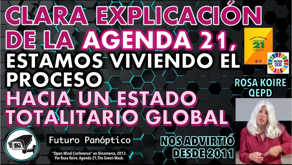 VIDEO EN ESPAÑOL: ROSA KOIRE EXPLICA EN 2013 LO QUE ESTÁ PASANDO HOY.