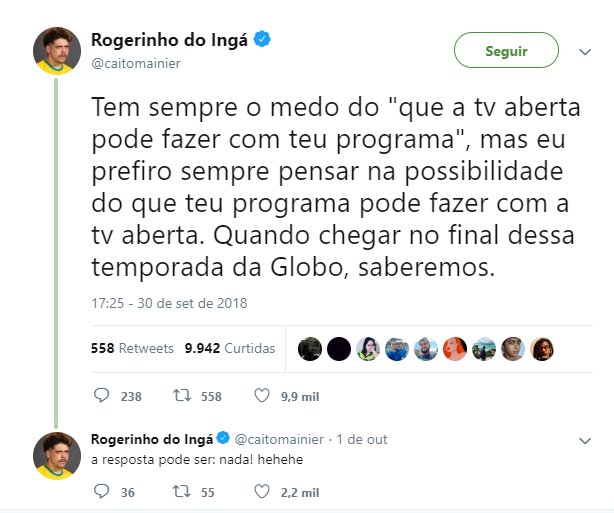 Achou que a Rede Globo não se renderia aos fenômenos da internet?, by  GRUPO COMCULT UFMG, Bem-Te-Vi