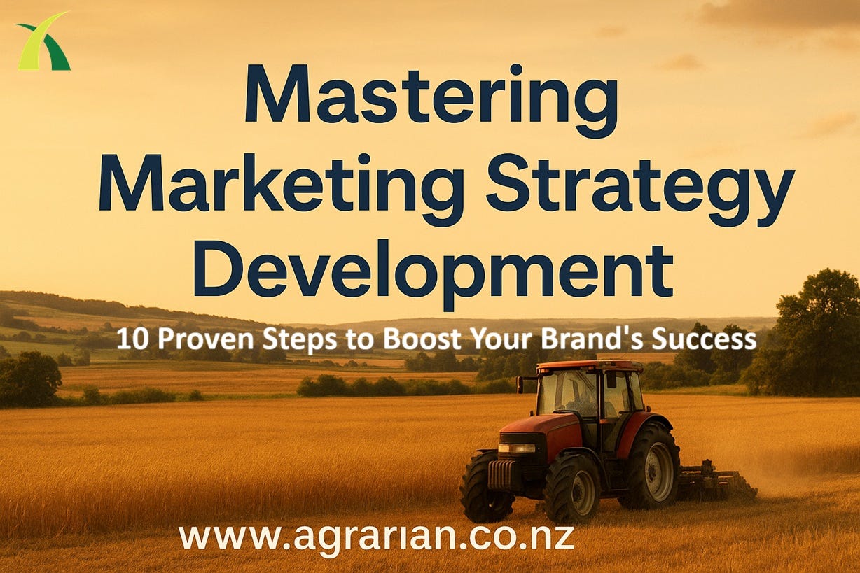 Mastering Marketing Strategy Development: 10 Proven Steps to Boost Your Brand’s Success