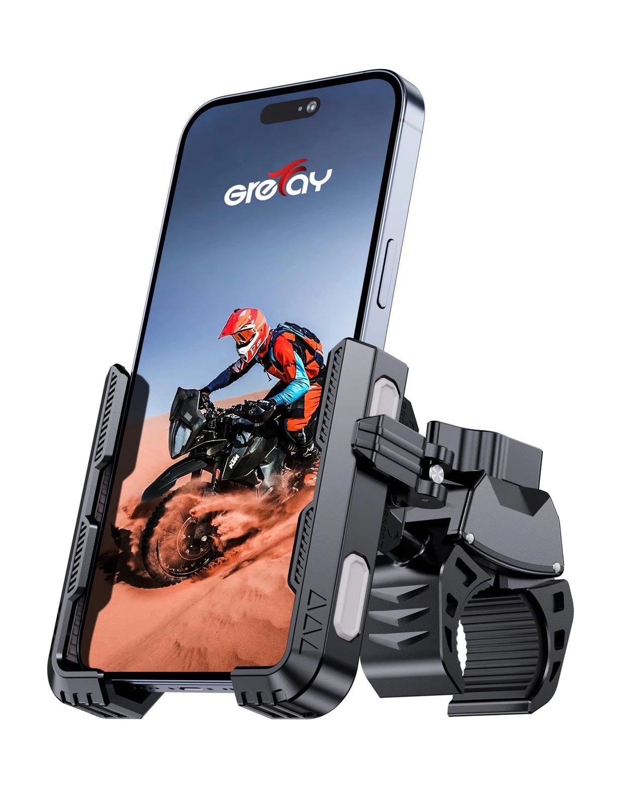 Movie of a ride in the countryside on a scooter.
