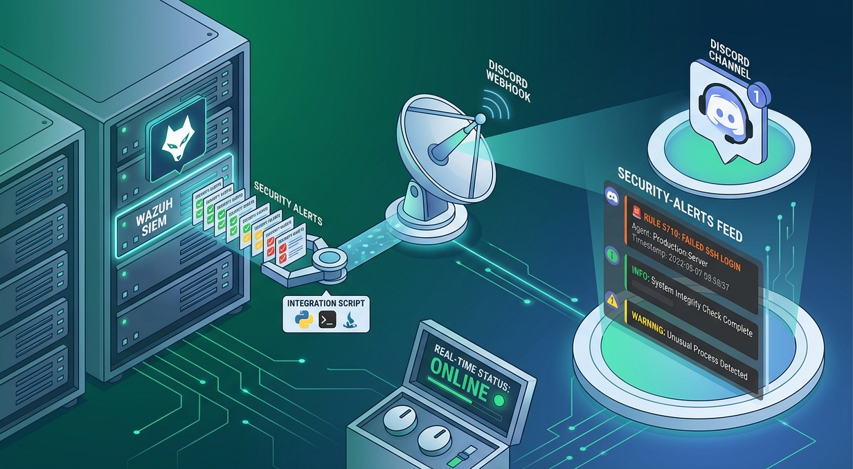 Real-Time Wazuh Alerts in Discord — A Complete Integration Guide