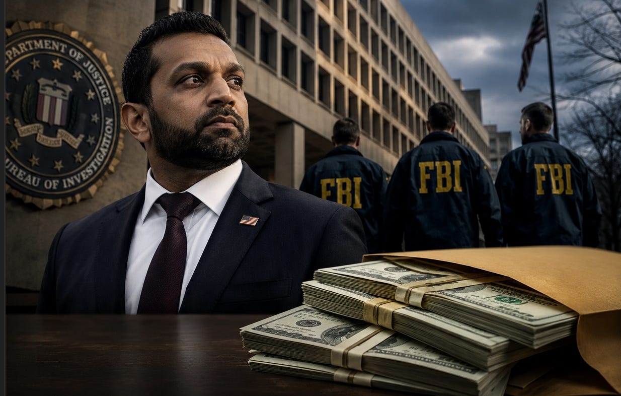 Did Kash Patel Turn the FBI Into His Personal ATM?