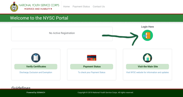 The NYSC Portal: Access Information and Services Online