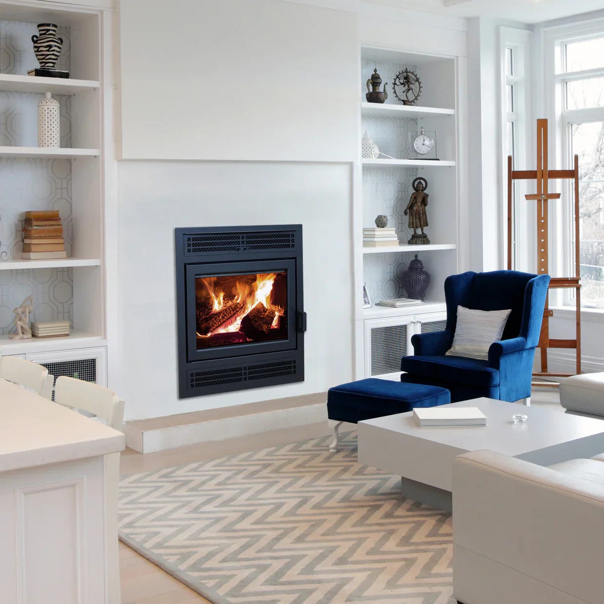 Un hiver, un feu, un foyer à Gatineau — tout simplement