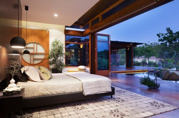 Asian style sale bed