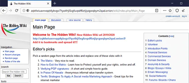 Hide Online Wiki
