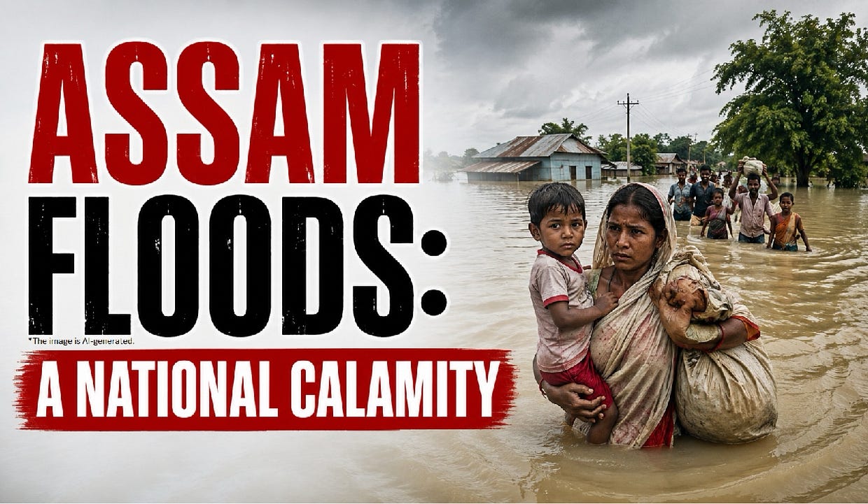 Assam is Flooding even When the Rainfall is Deficient. What Are We Missing?