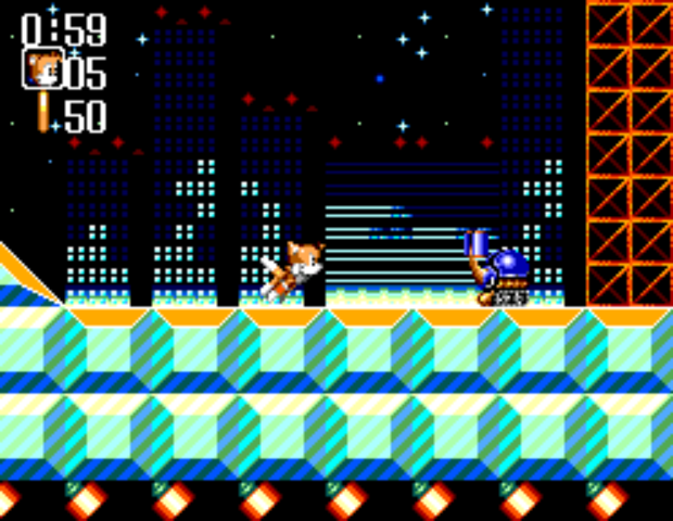 Sonic Chaos - Gigapolis Zone (Master System)
