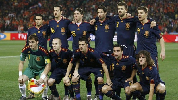 Espanha x Holanda — Final da Copa do Mundo — 2010