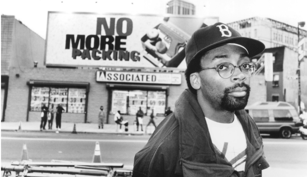 Spike Lee, photographed for his 1995 film Clockers.