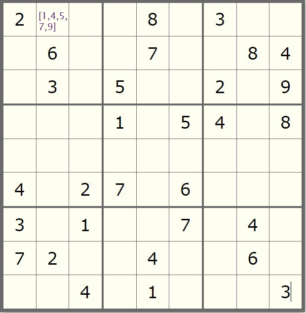 Making Sudoku 