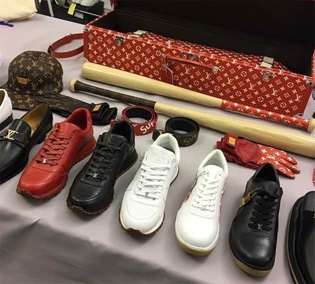 This Louis Vuitton/Supreme Skate Trunk & complete goes for $54,500