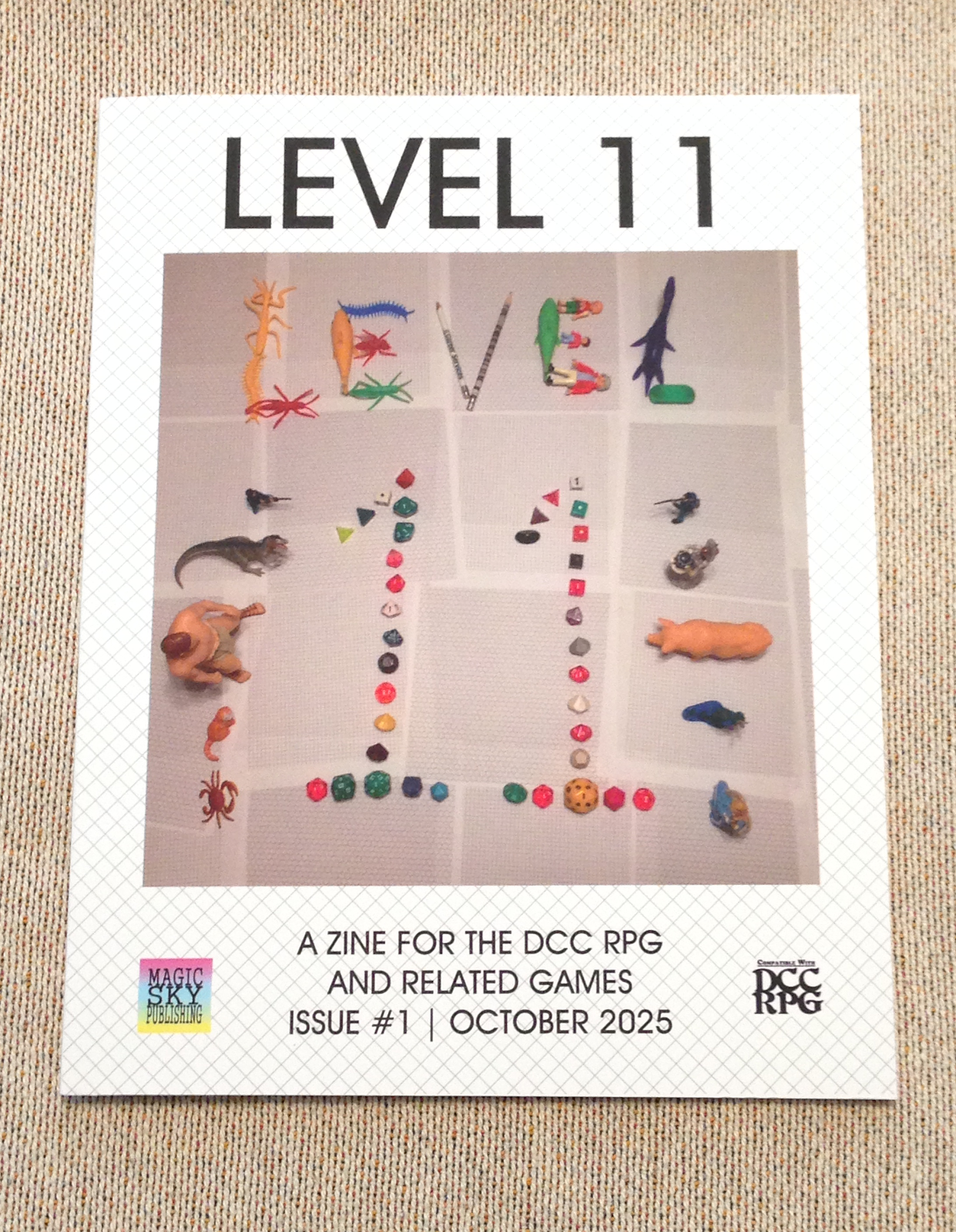 Front cover of Level Eleven, Issue #1