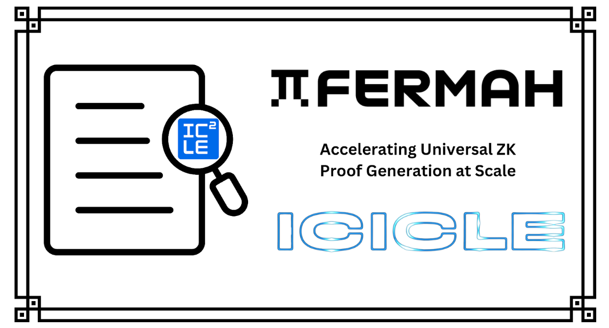 FERMAH X ICICLE: Accelerating Confidential Proving Delegation at Scale