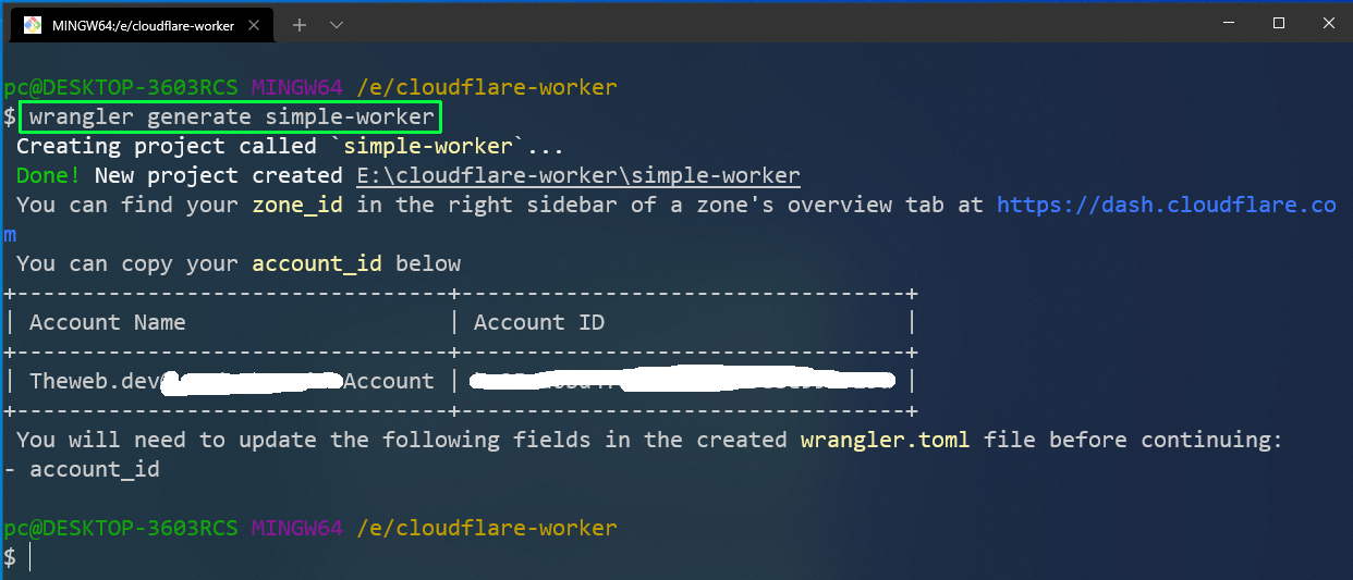 Simple project