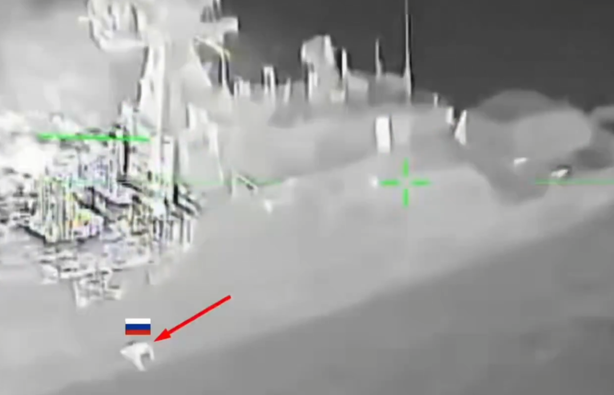 Russian Sailor Seen Abandoning The Ship… (source)
