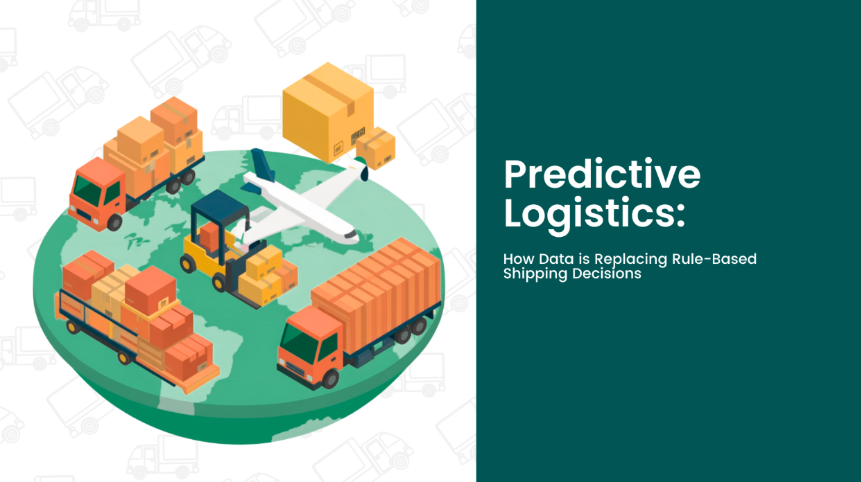 Predictive Logistics: How Data is Replacing Rule-Based Shipping Decisions
