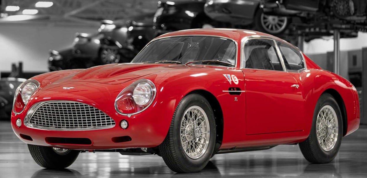 Классический DB4 Zagato возрождается
