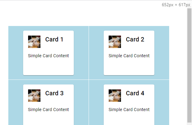 Awesome Angular Material Responsive Grid List With Cards Example | The  Clever Dev