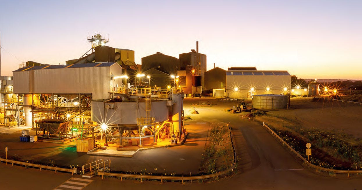 Iluka Refinery in Australia