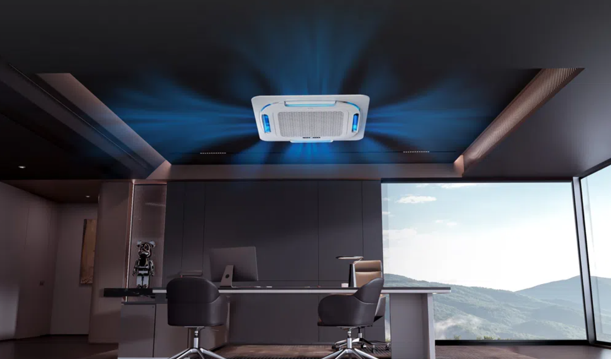 EcoStar 1.5 Ton Non-Inverter Ceiling Cassette AC