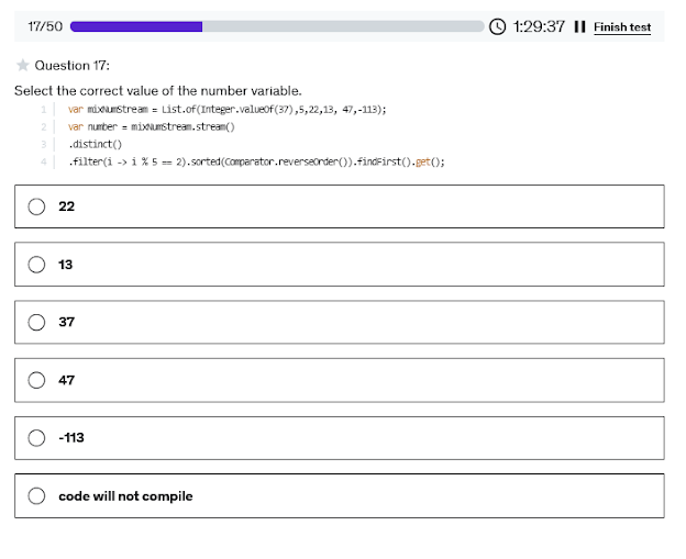 Valid 1Z0-829 Test Review