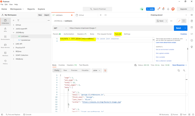 How to extract data from response body (JSON & XML) in Postman | by Banait  Ankita | Medium