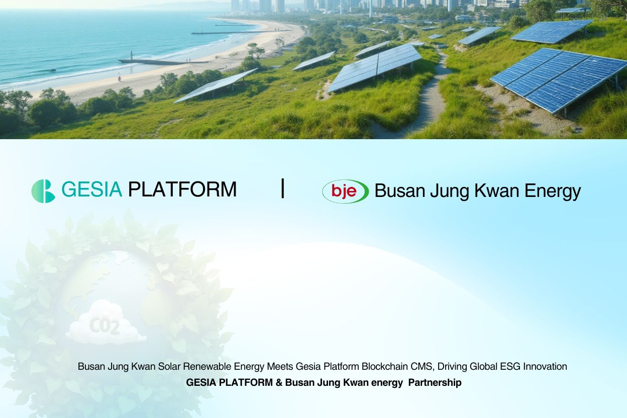 Busan Jung Kwan Energy and GESIA Platform Announce Strategic Collaboration for Carbon Reduction