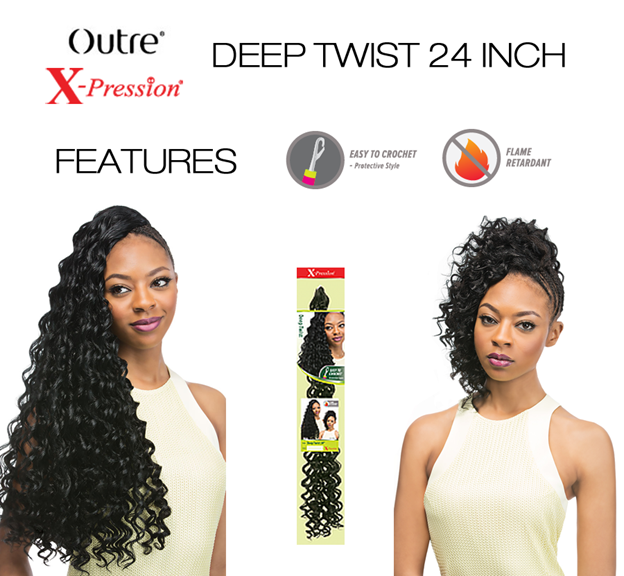 How to install Kinky Curly Crochet braids - Outre X-Pression 4 in 1 +  Giveaway! 
