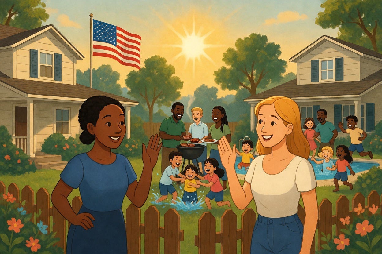 Beyond the Fence: Choosing Neighborly Love Over Racial Grievance in a Divided America