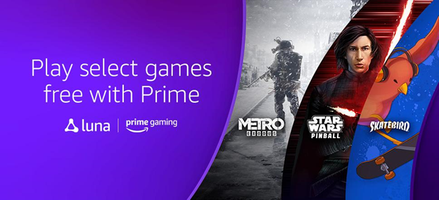 Get free  Luna cloud games with Prime Gaming