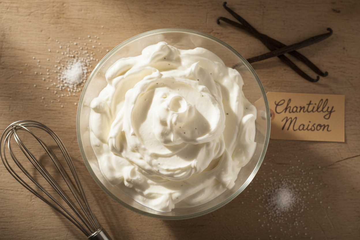 Comment faire de la chantilly maison ? 5 recettes faciles et gourmandes