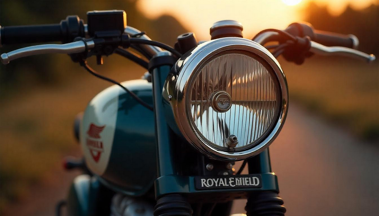 royal enfield led headlight