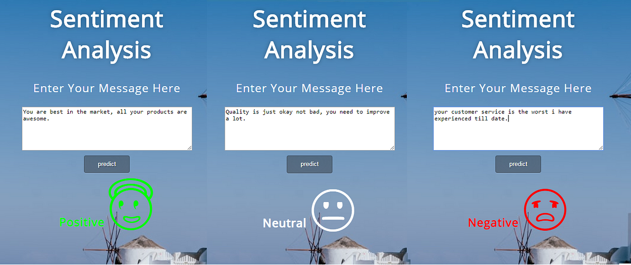 Sentiment Analysis — ML project from Scratch to Production (Web Application)